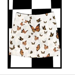 Omighty monarch butterfly skirt